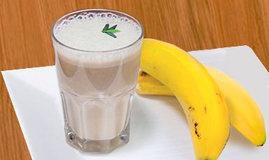 BATIDO DE PLÁTANO Y VAINILLA