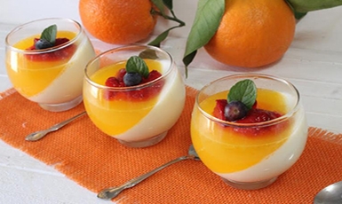 MOUSSE DE FRESA Y DURAZNO