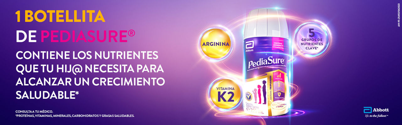 Banner pediasure cr nueva formula