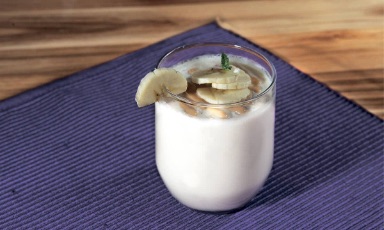 MOUSSE DE DULCE DE LECHE Y PLÁTANO